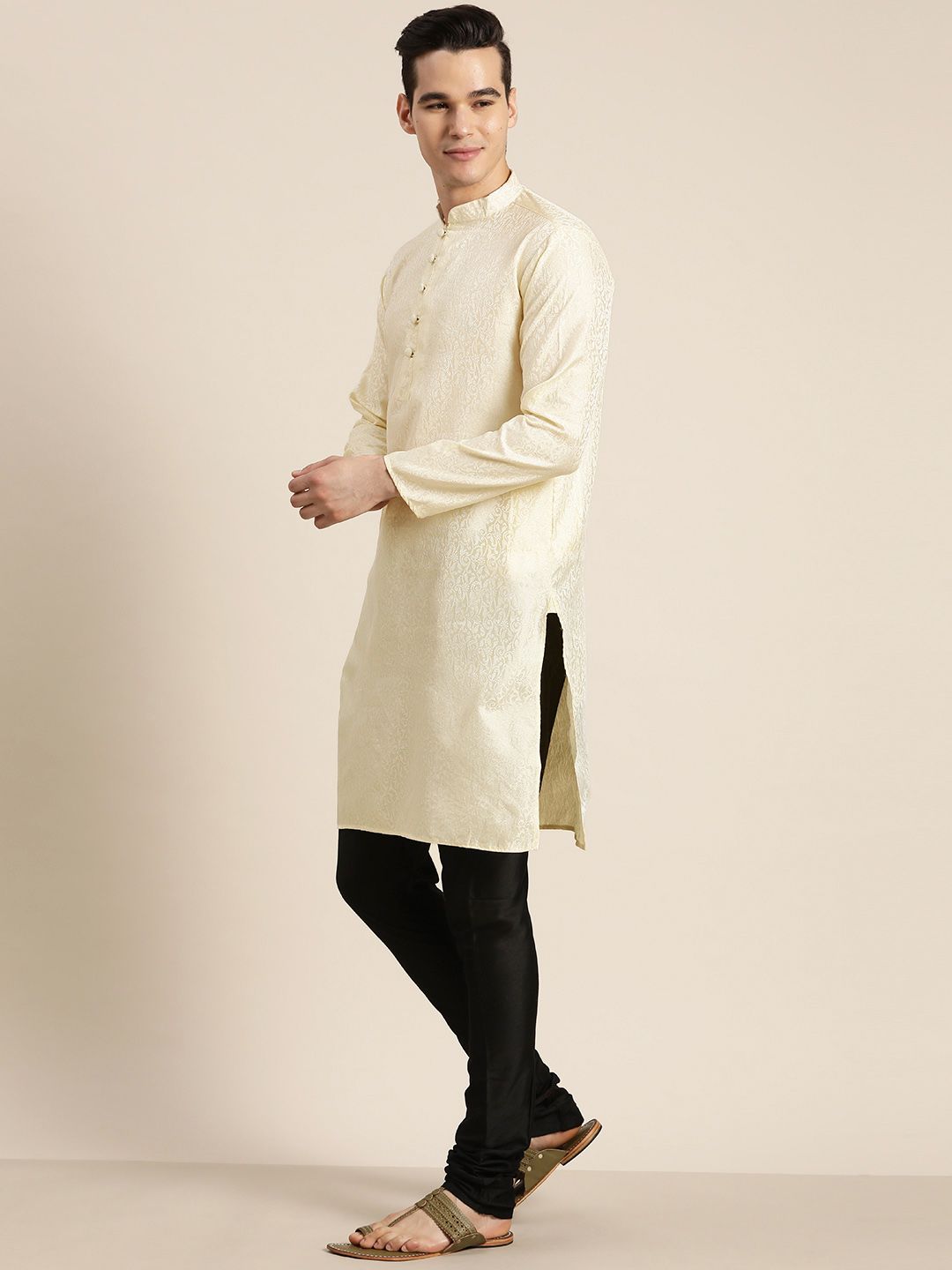 SOJANYA Ethnic Motifs Silk Cotton Kurta