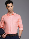Raymond Slim Fit Self-Design Pure Cotton Formal Shirt