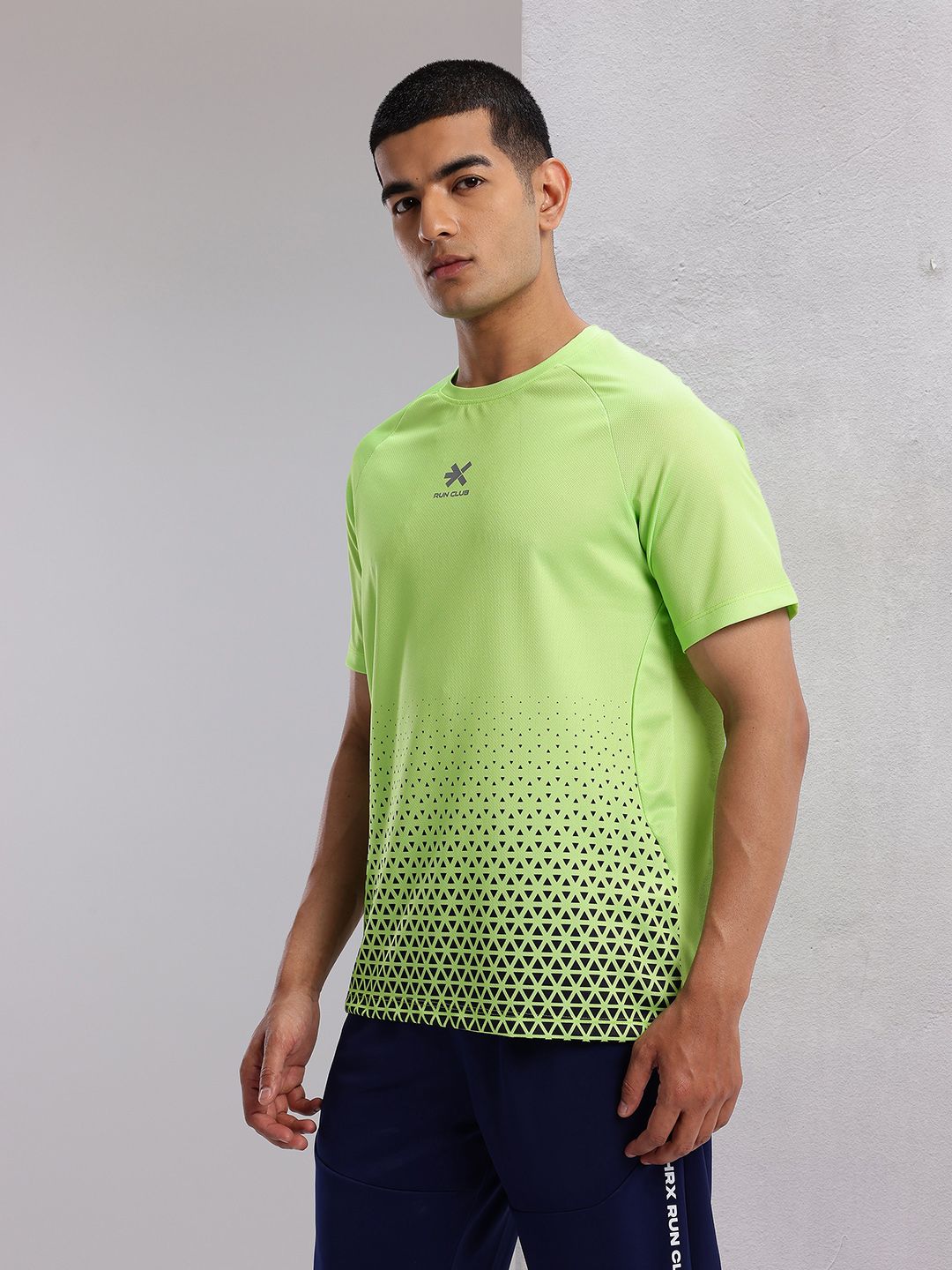 HRX by Hrithik Roshan Men Printed Rapid-Dry Running T-shirt