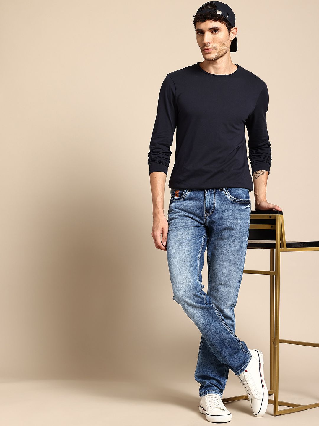Being Human Men Slim Straight Fit Jeans
