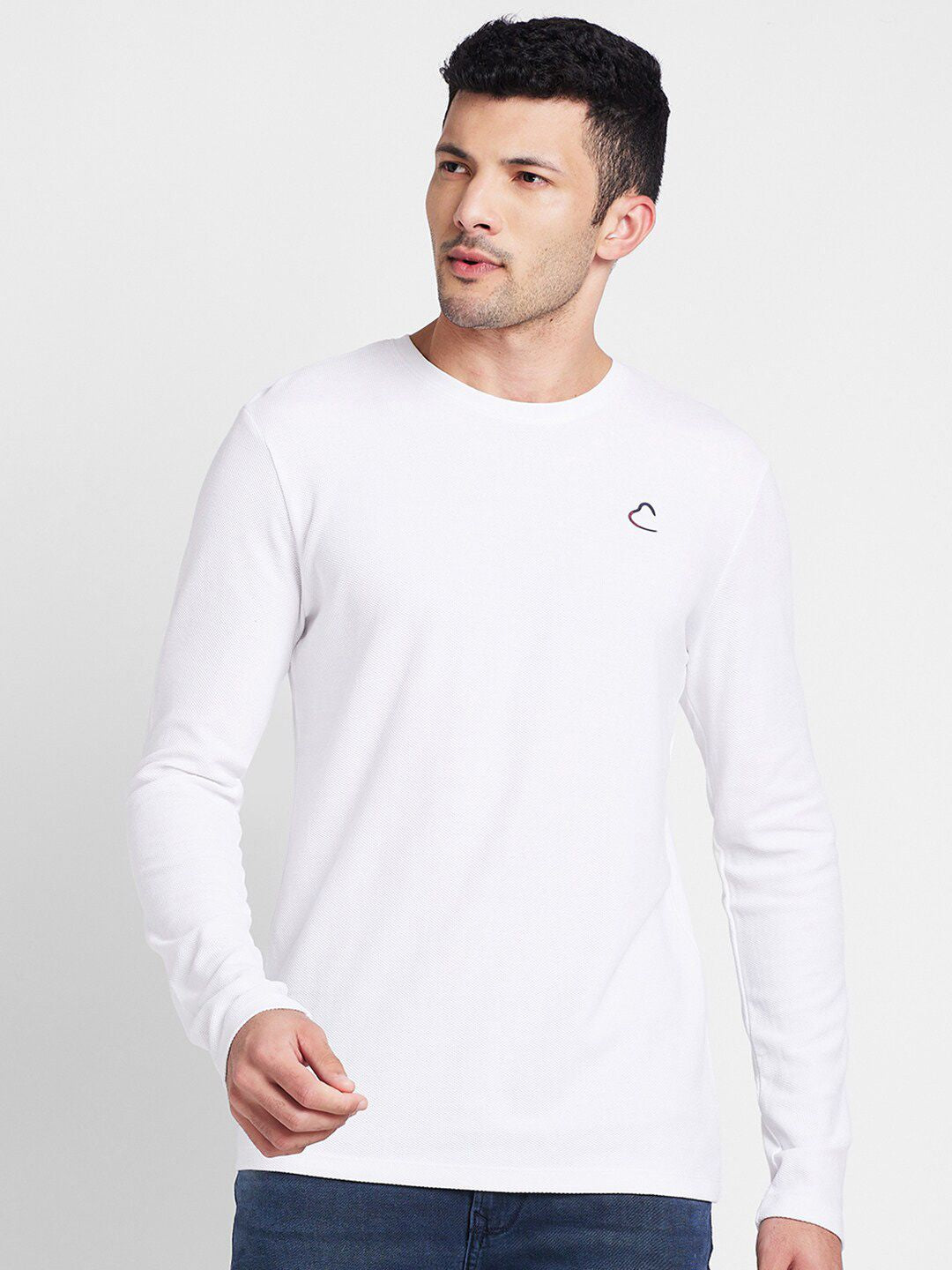 Being Human Round Neck Long Sleeves Regular T-shirt