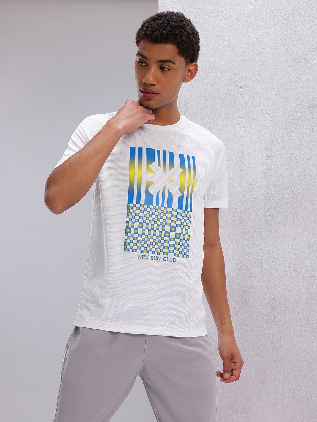 HRX by Hrithik Roshan Printed Rapid-Dry Running T-shirt