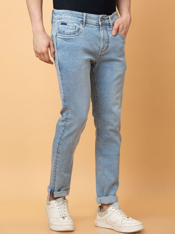 Being Human Men Slim Fit Heavy Fade Jeans