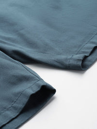 Thomas Scott Men Solid Mid Rise Regular Fit Cotton Chino Shorts