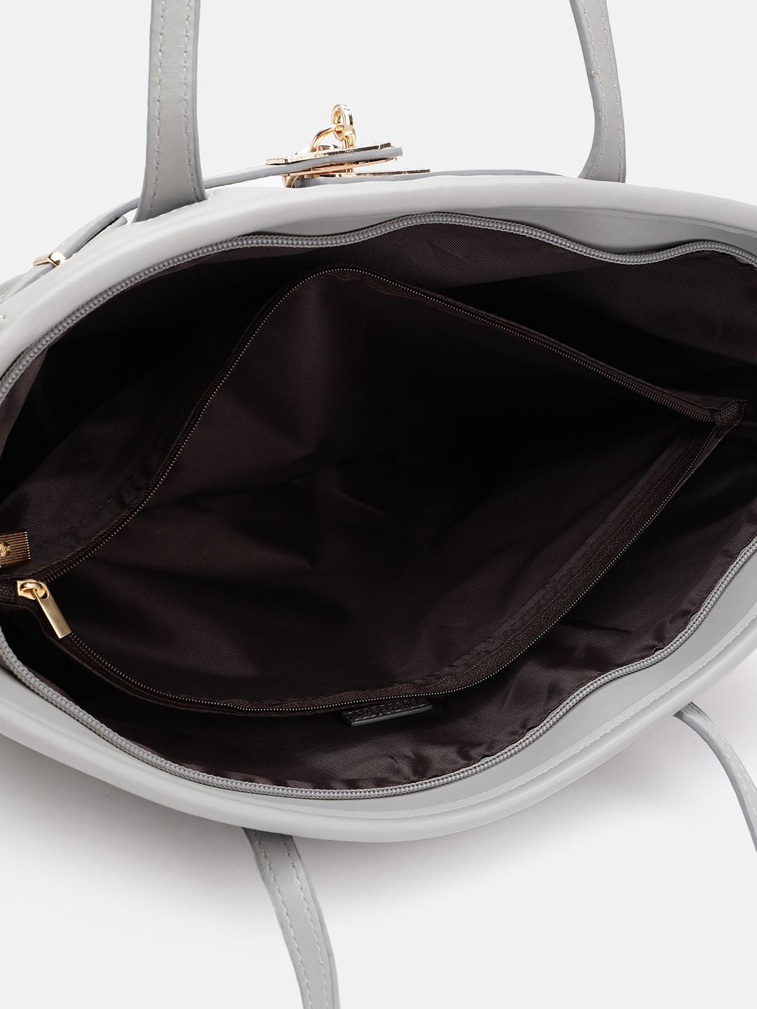 DressBerry Structured Quilted Shoulder Bag