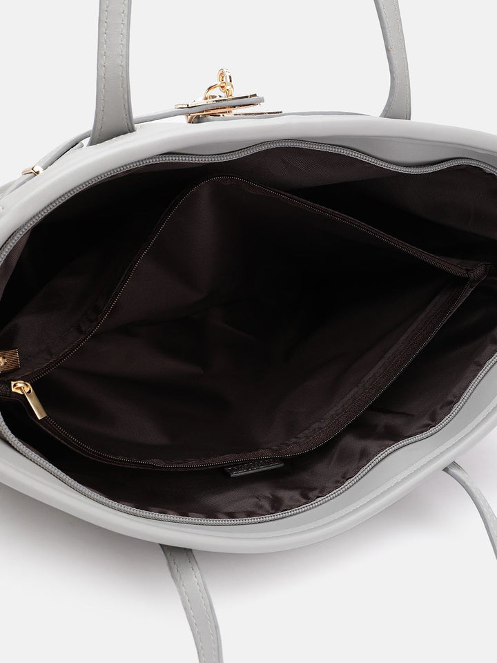 DressBerry Structured Quilted Shoulder Bag