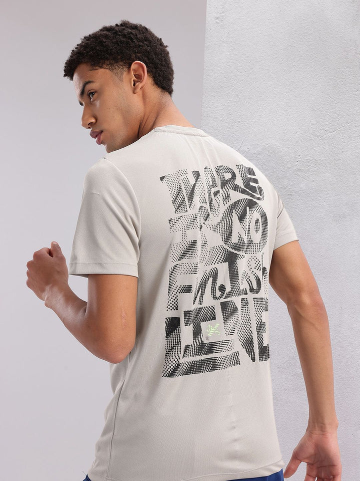 HRX by Hrithik Roshan Couple Collection Typography Printed Running T-Shirt