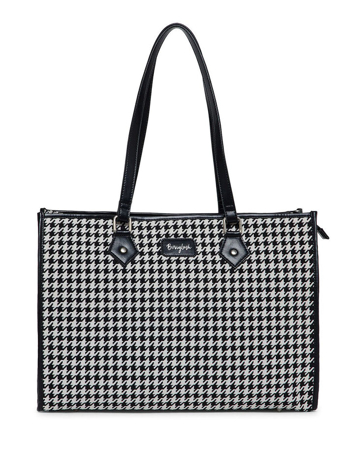 Berrylush Printed Padded Laptop Bag Up to 17 inch