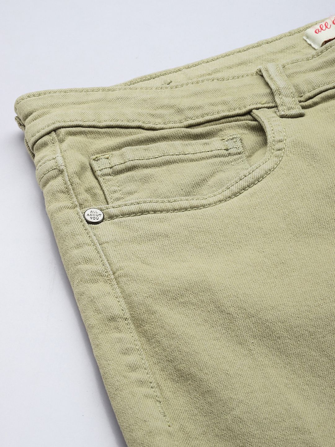 all about you Women High-Rise Mom Fit Stretchable Jeans