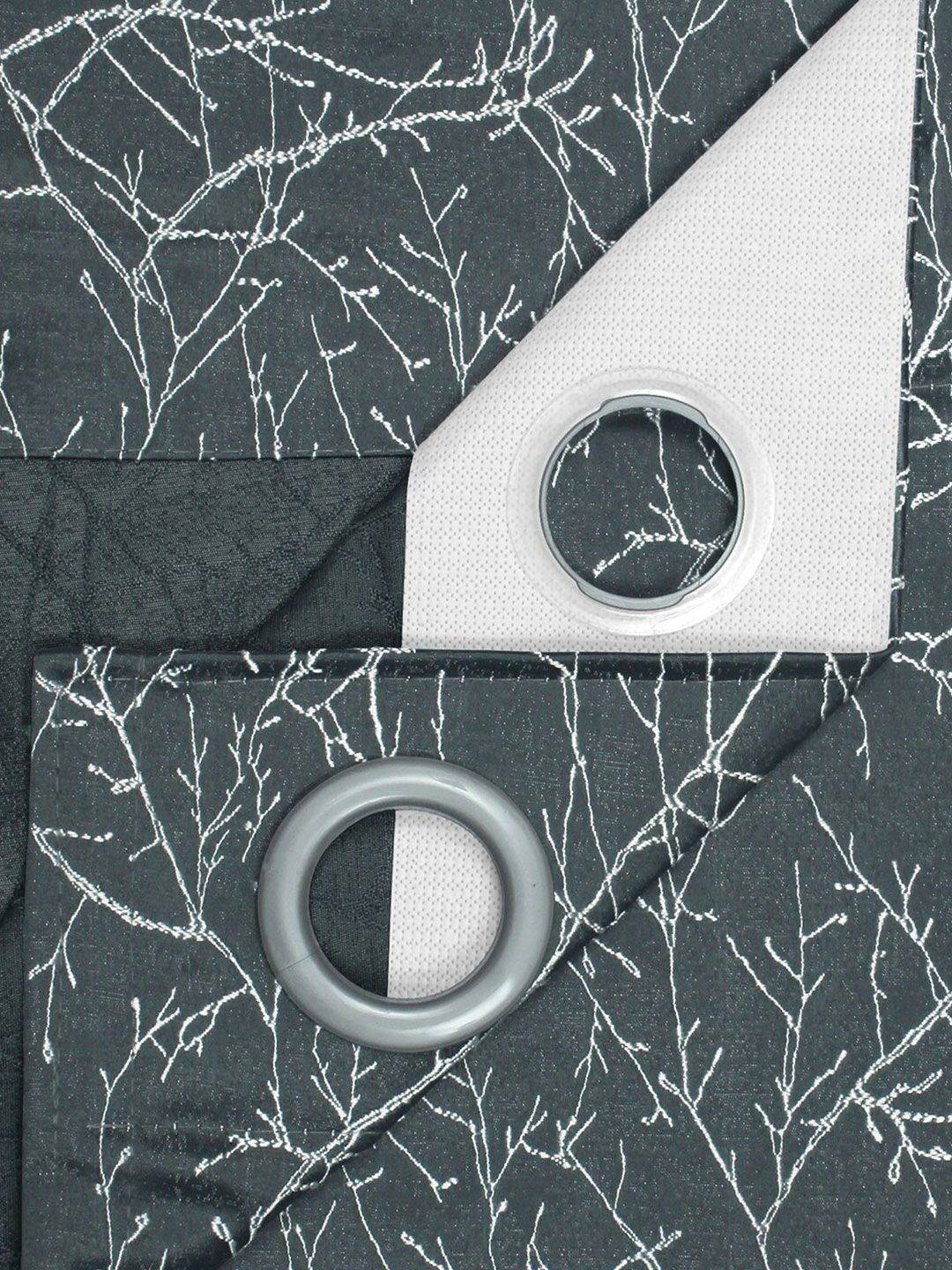 Story@Home Jacquard 400 GSM 7 feet1 U Door Curtain