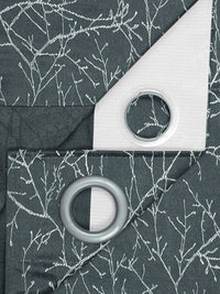 Story@Home Jacquard 400 GSM 7 feet1 U Door Curtain