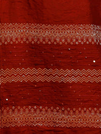 Libas Floral Embroidered Regular Sequinned Kurta With Salwar & Dupatta