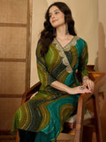 Kalini Women Abstrak Dicetak Harian A-Line Kurta