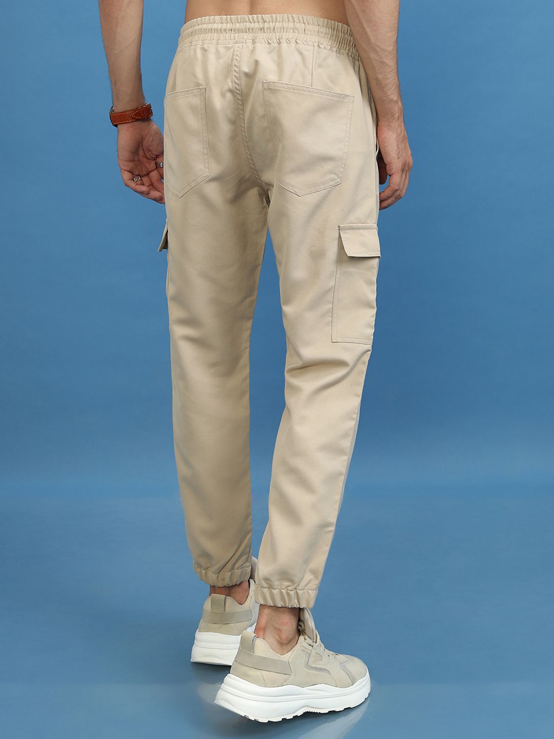 HIGHLANDER Men Casual Cargo Jogger Trousers