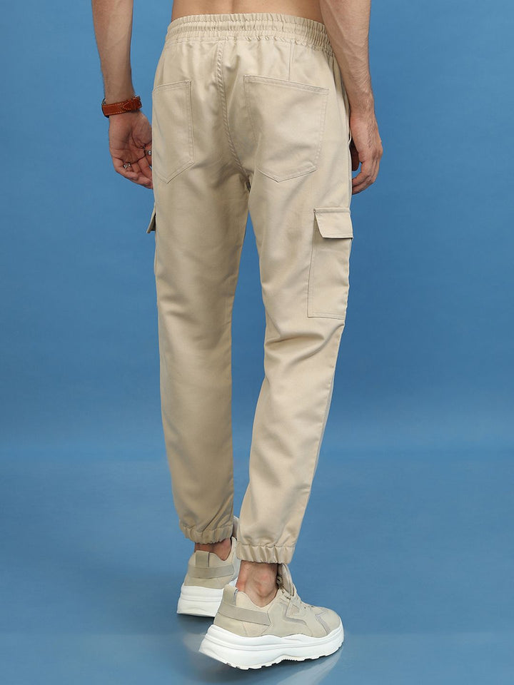 HIGHLANDER Men Casual Cargo Jogger Trousers