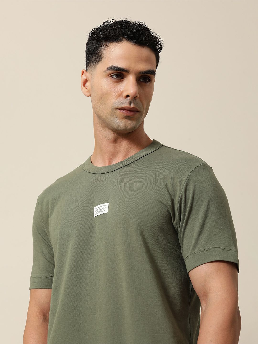 Mr Bowerbird Tailored Fit Applique Philsosophy Muscle T-shirt