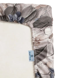 Moda Rapido X KLOTTHE Beige & Brown Floral 300 TC King Bedsheet with 2 Pillow Covers
