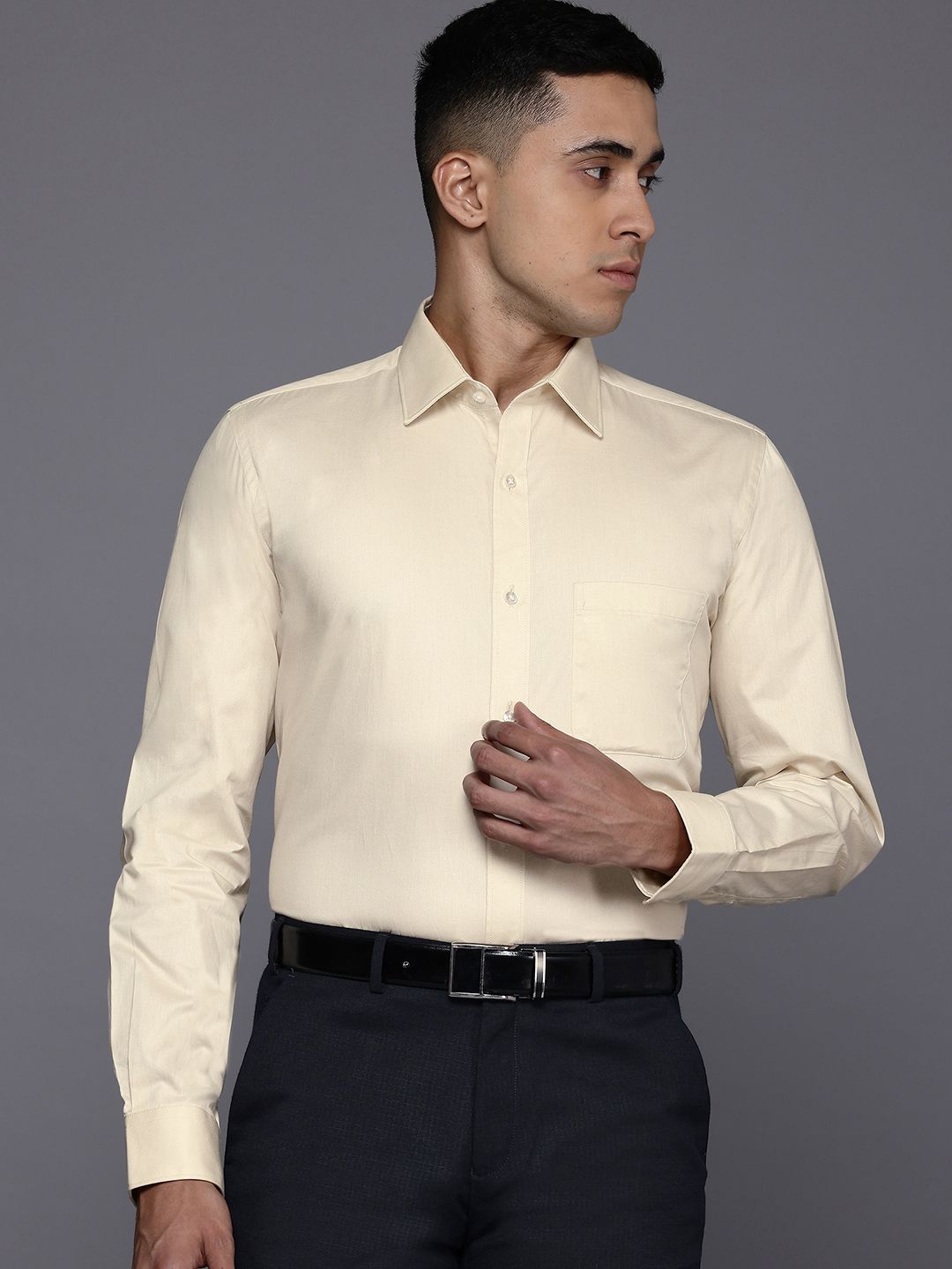 Raymond Slim Fit Pure Cotton Formal Shirt