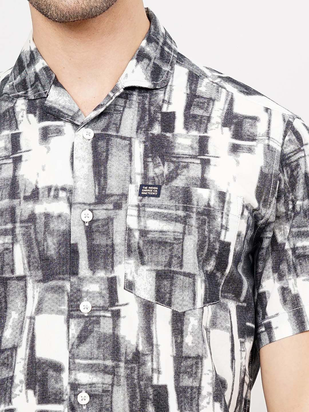 The Indian Garage Co Men Pure Cotton Printed Night suit