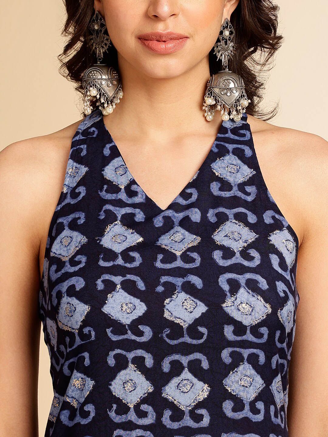 Anouk geometric dicetak kurta
