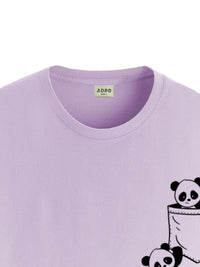 ADRO Men Typography Printed Applique T-shirt