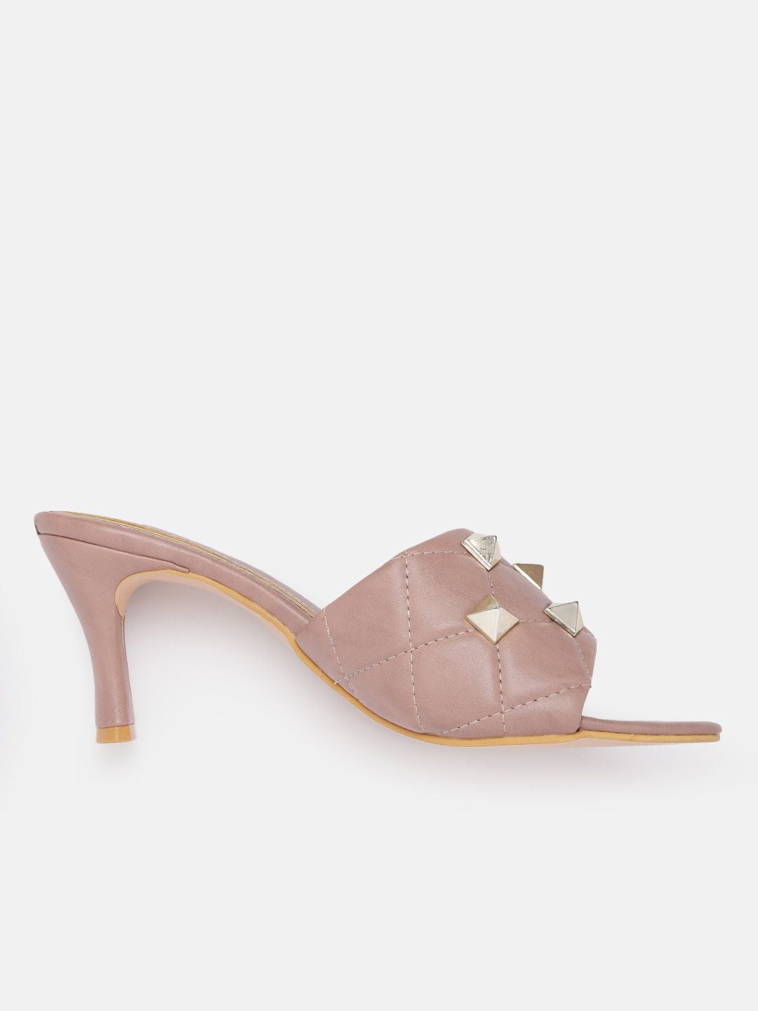 DressBerry Studded Block Heels