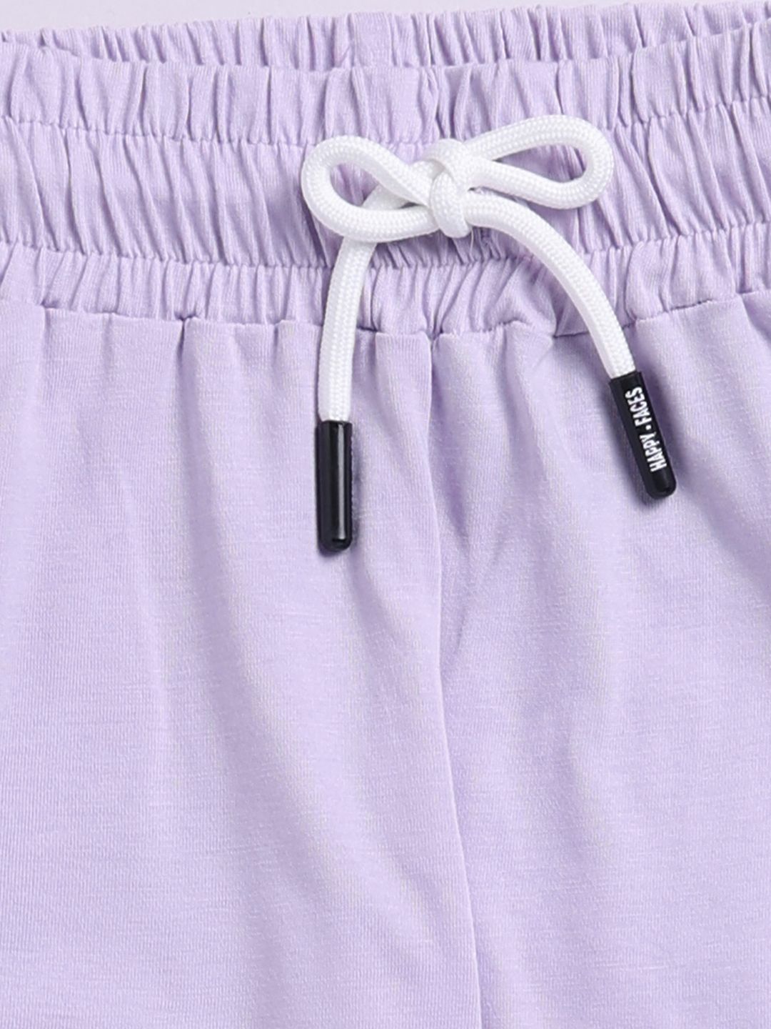 Happy Faces Girls Pure Cotton Barbie Printed T-shirt with Joggers