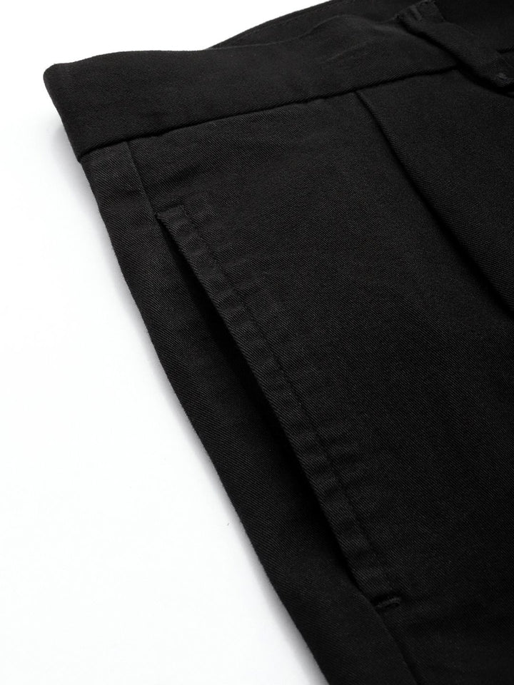 Mr Bowerbird Men Oversized Fit Pleated Korean Trousers
