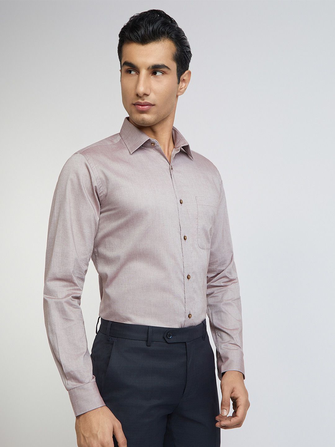 Raymond Slim Fit Opaque Formal Shirt