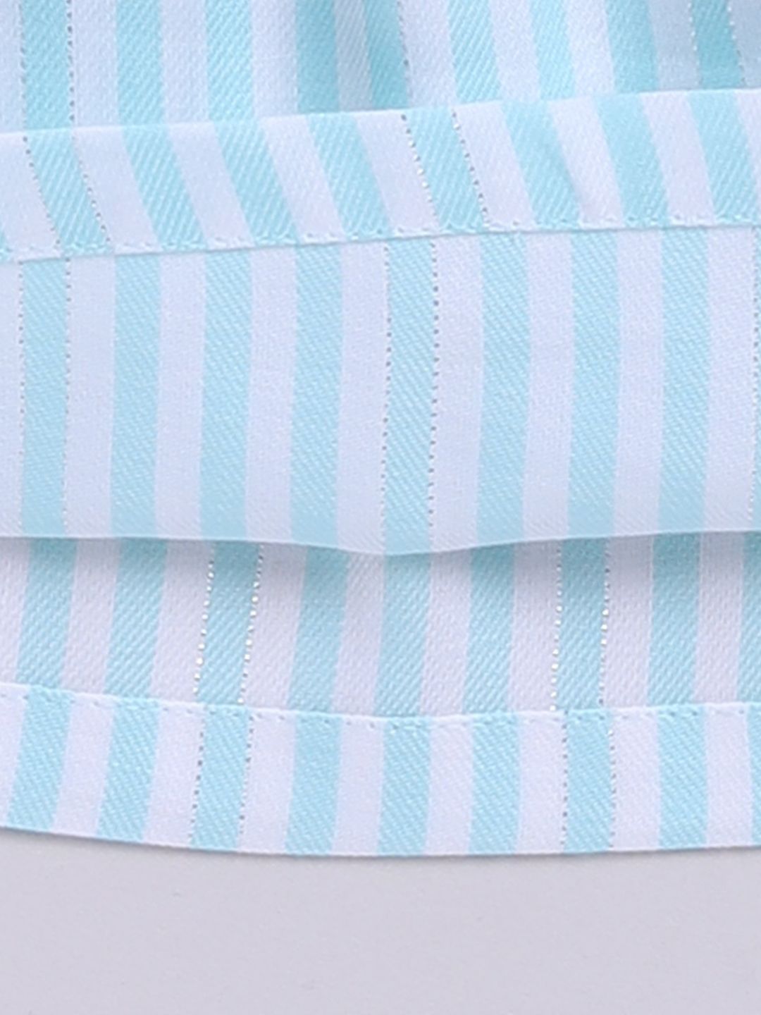 Moms Love Infant Girls Cotton Striped Fit & Flare Dress