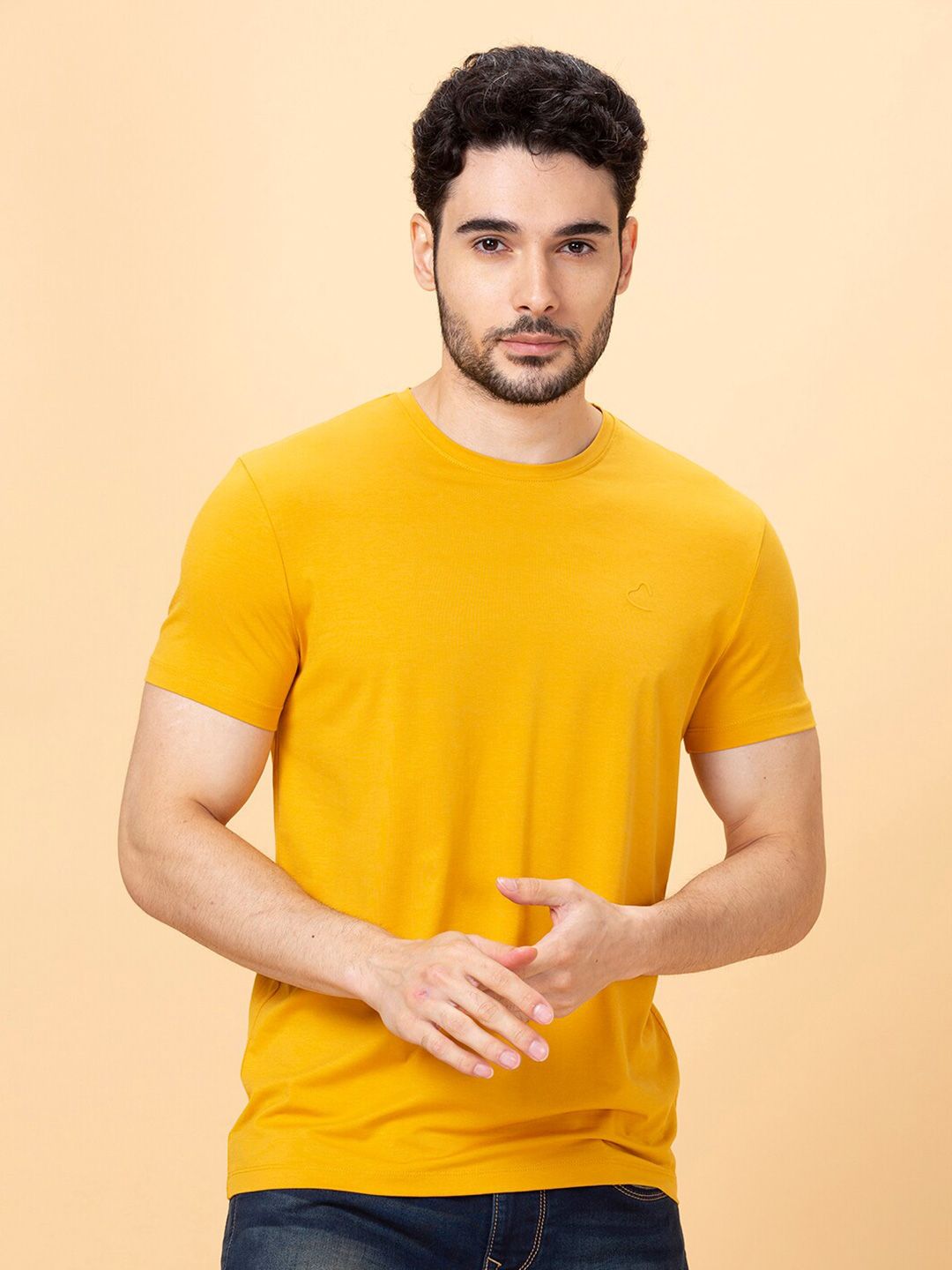 Being Human Round Neck Slim Fit T-shirt