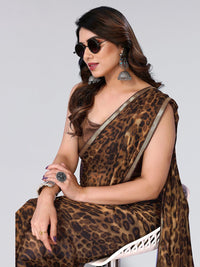 KALINI Animal Printed Saree