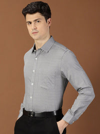 Thomas Scott Classic Slim Fit Micro Ditsy Printed Cotton Formal Shirt