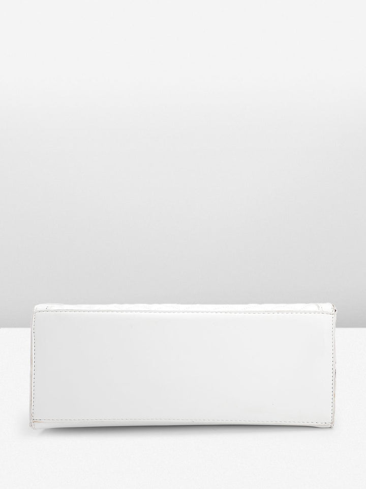 DressBerry Quilted Structured Handheld Bag