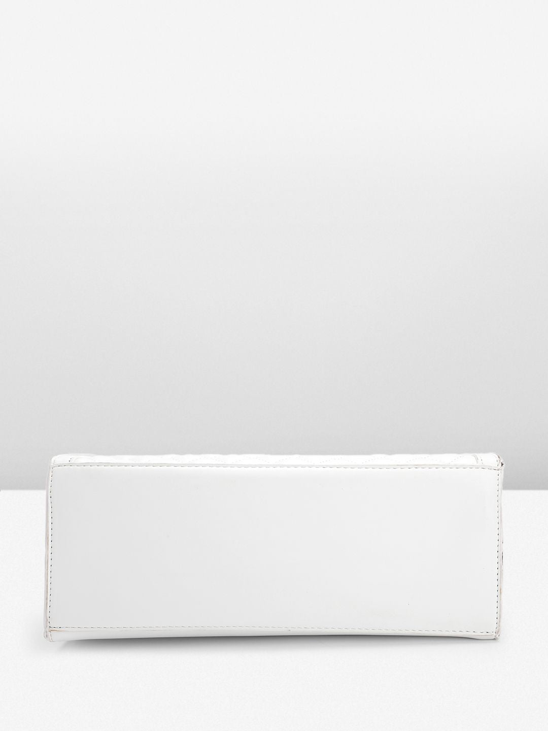 DressBerry Quilted Structured Handheld Bag