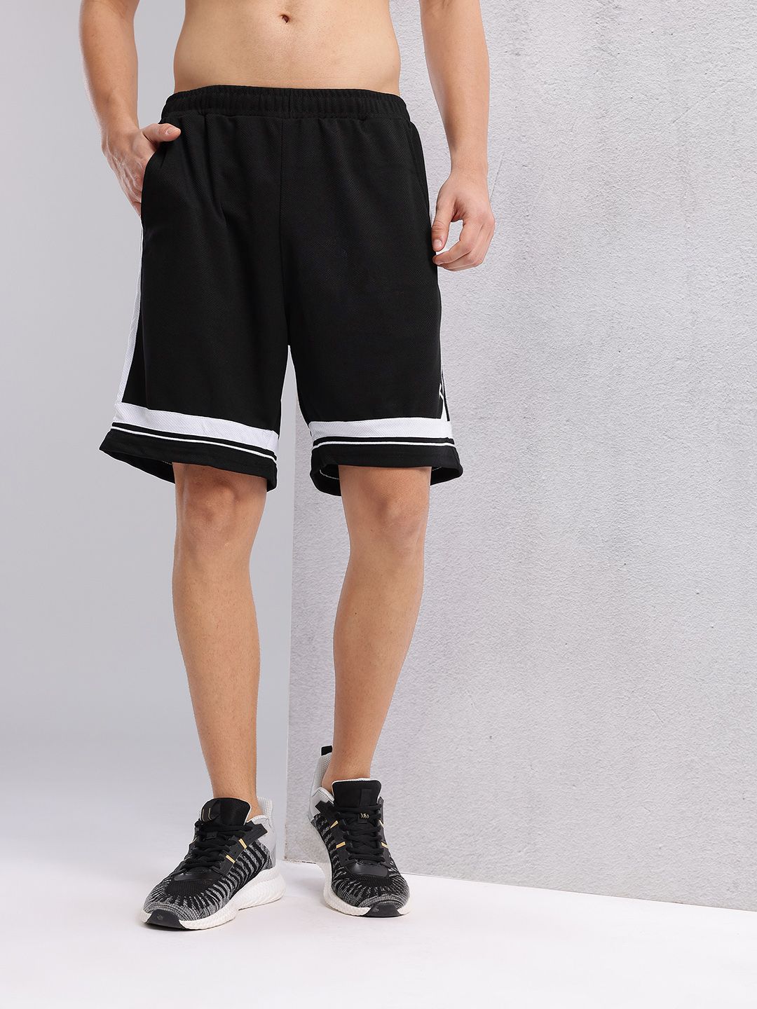 HRX by Hrithik Roshan Men Rapid-Dry Slim Fit Training Shorts