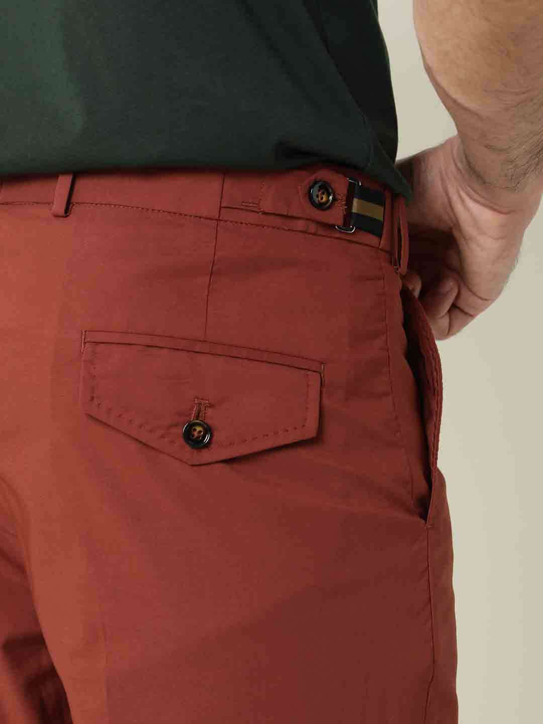 RARE RABBIT Men Glak Mid Rise Slim Fit Trouser