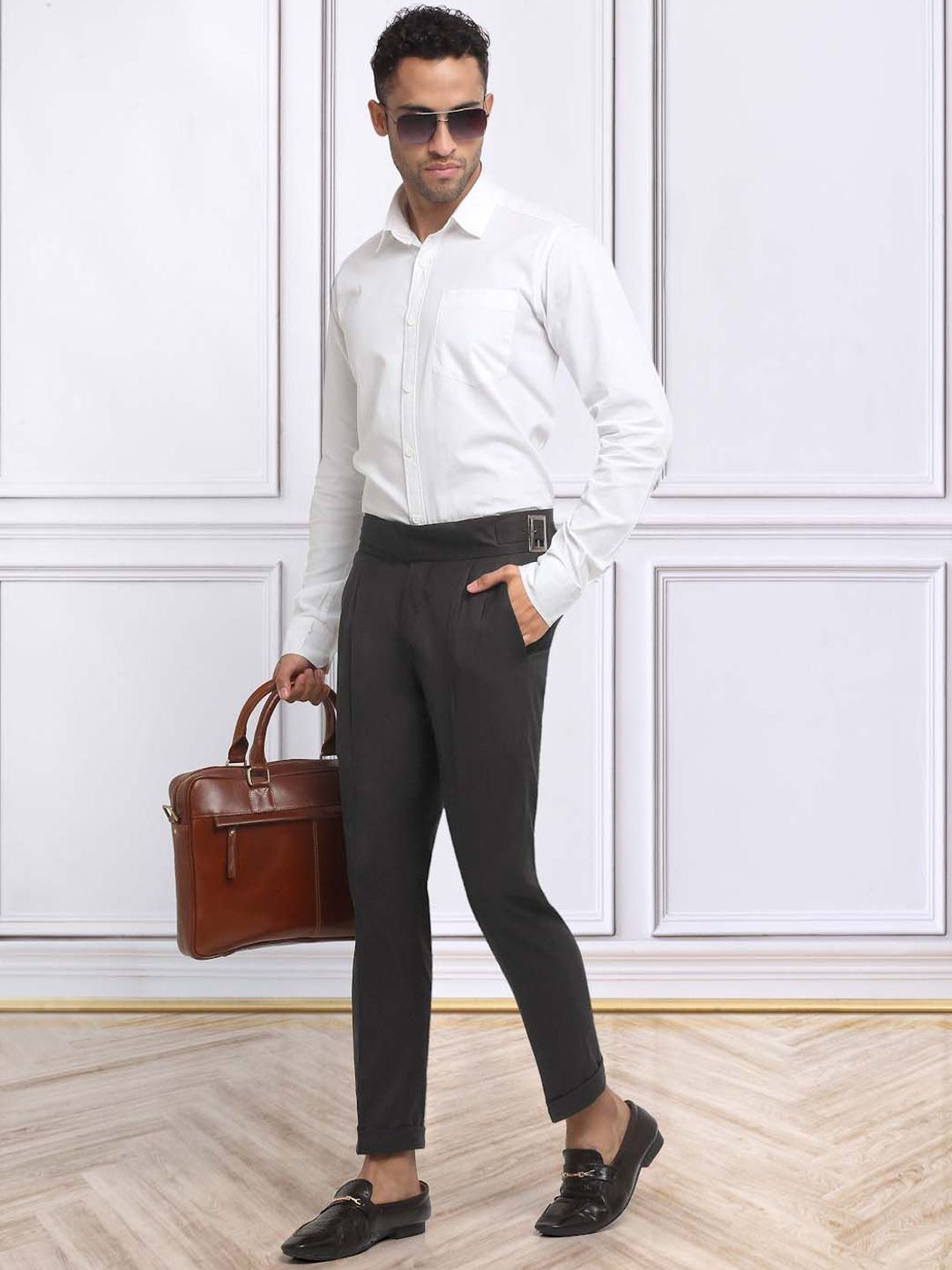 KLOTTHE Men Italian Gurkha Pants