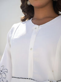 Mamicha Ivory Whisper Cotton Dress