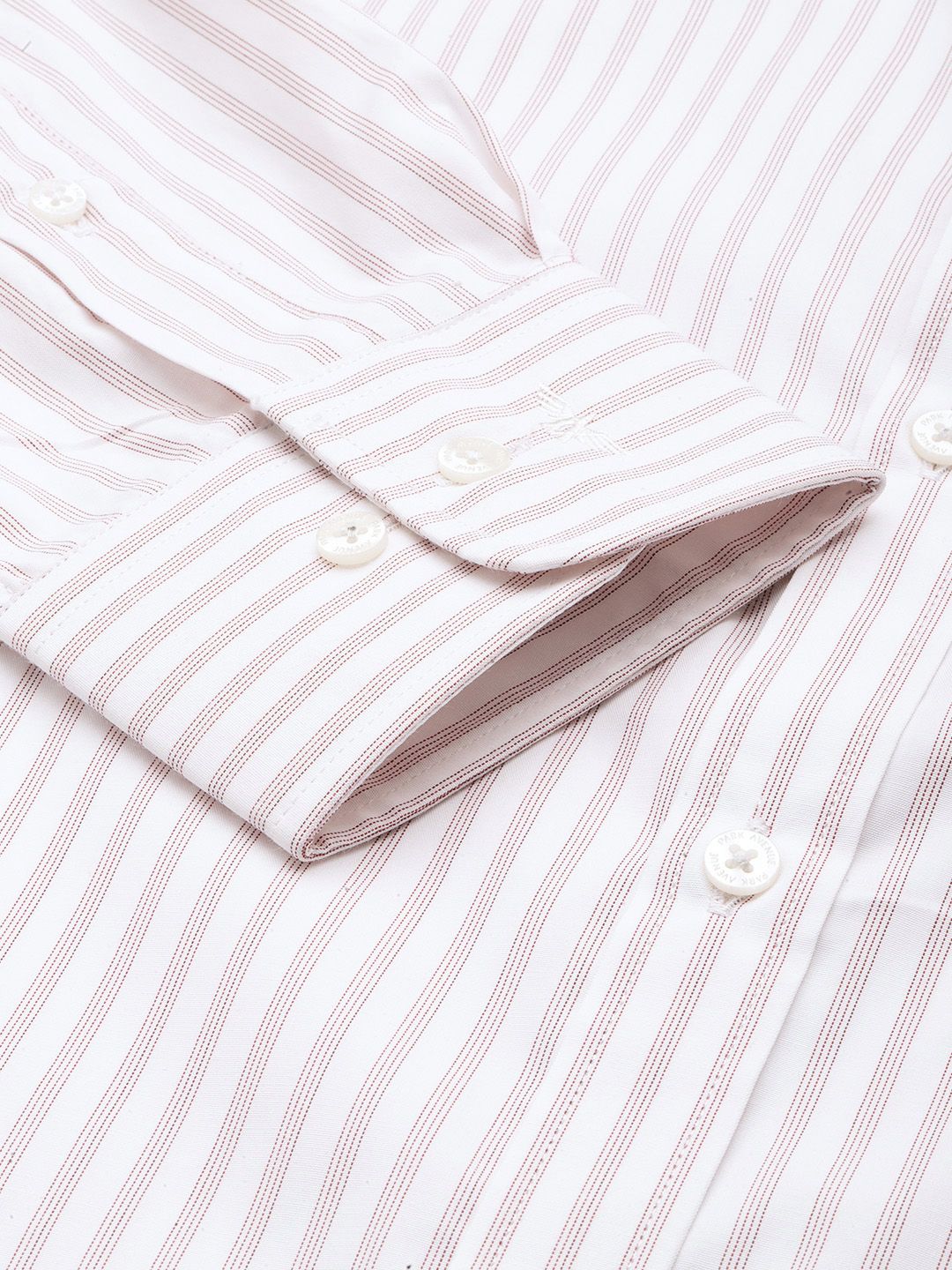 Park Avenue Slim Fit Striped Formal Shirt