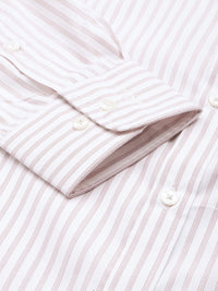 Park Avenue Slim Fit Striped Formal Shirt