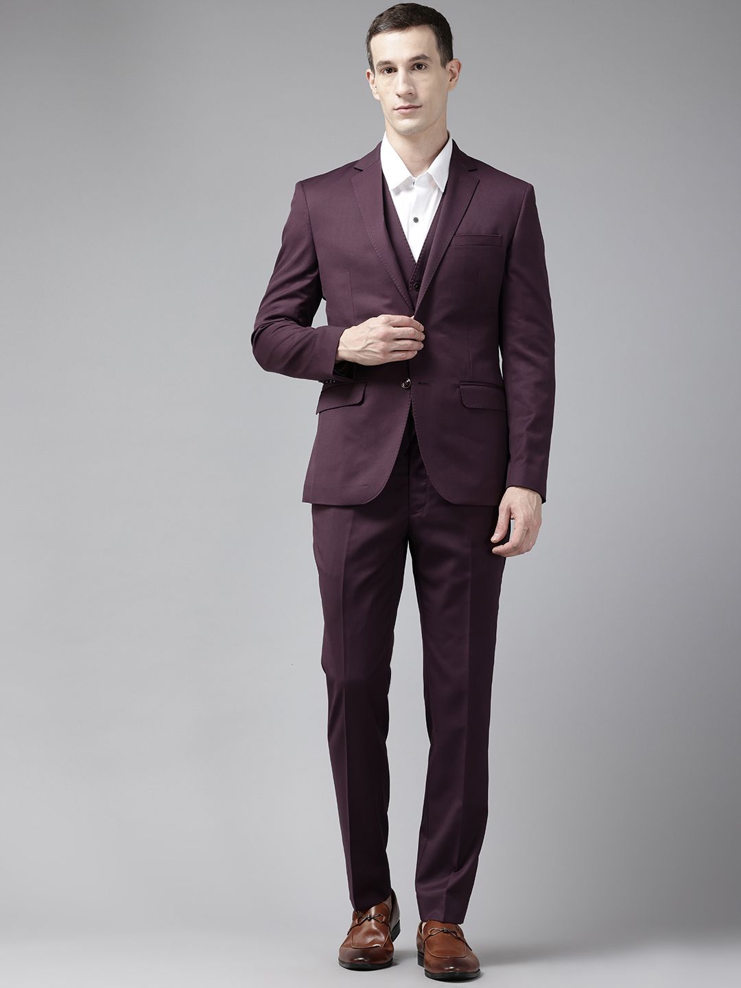 Park Avenue 3-Piece Super Slim Fit Formal Suit