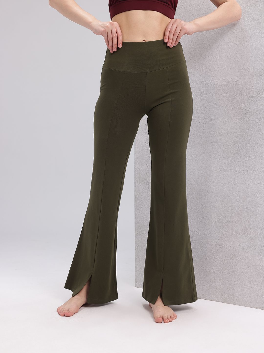 HRX by Hrithik Roshan Women Mid-Rise Skinny Fit Yoga Tights