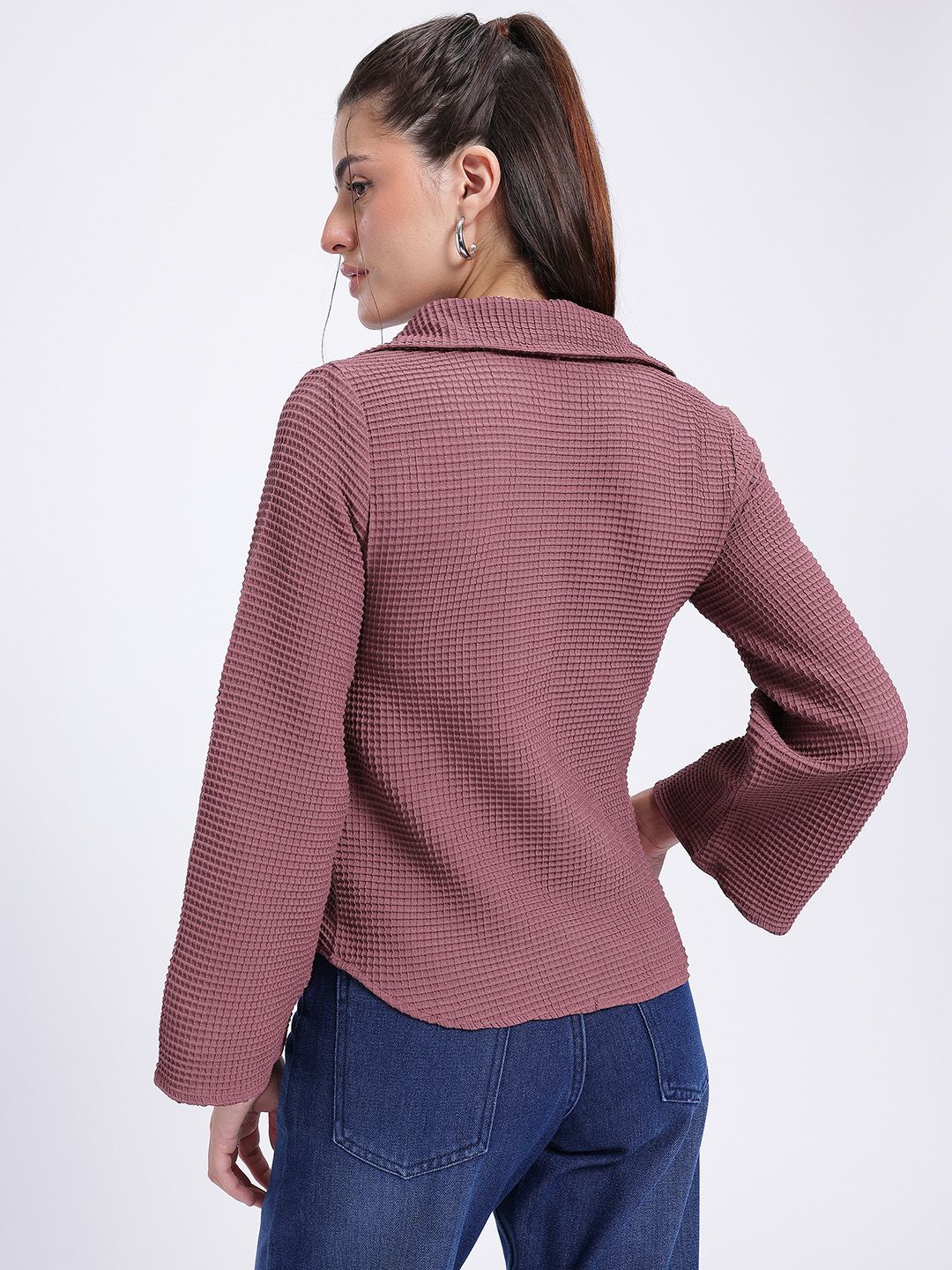 DressBerry Hive Vibe Textured Shirt