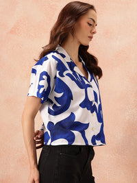all about you Women Floral Printed Casual Shirt