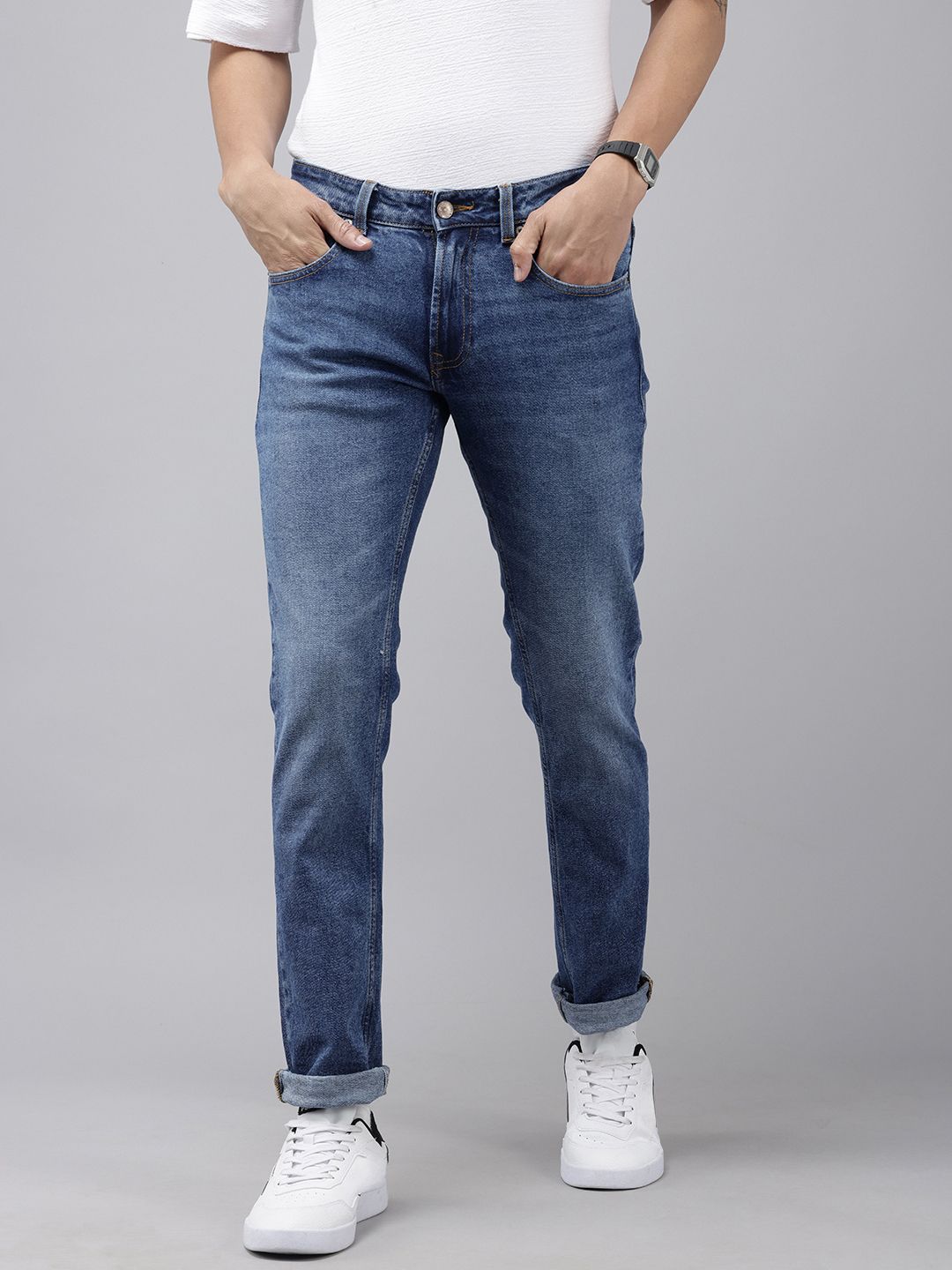SPYKAR Men Rover Heavy Fade Stretchable Jeans