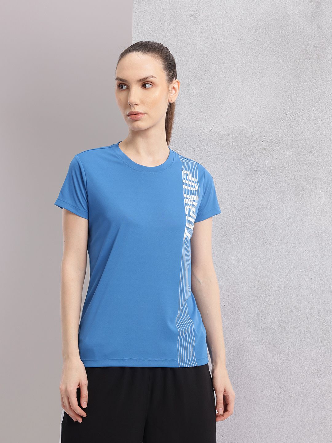 HRX by Hrithik Roshan Printed Rapid-Dry Training T-shirt