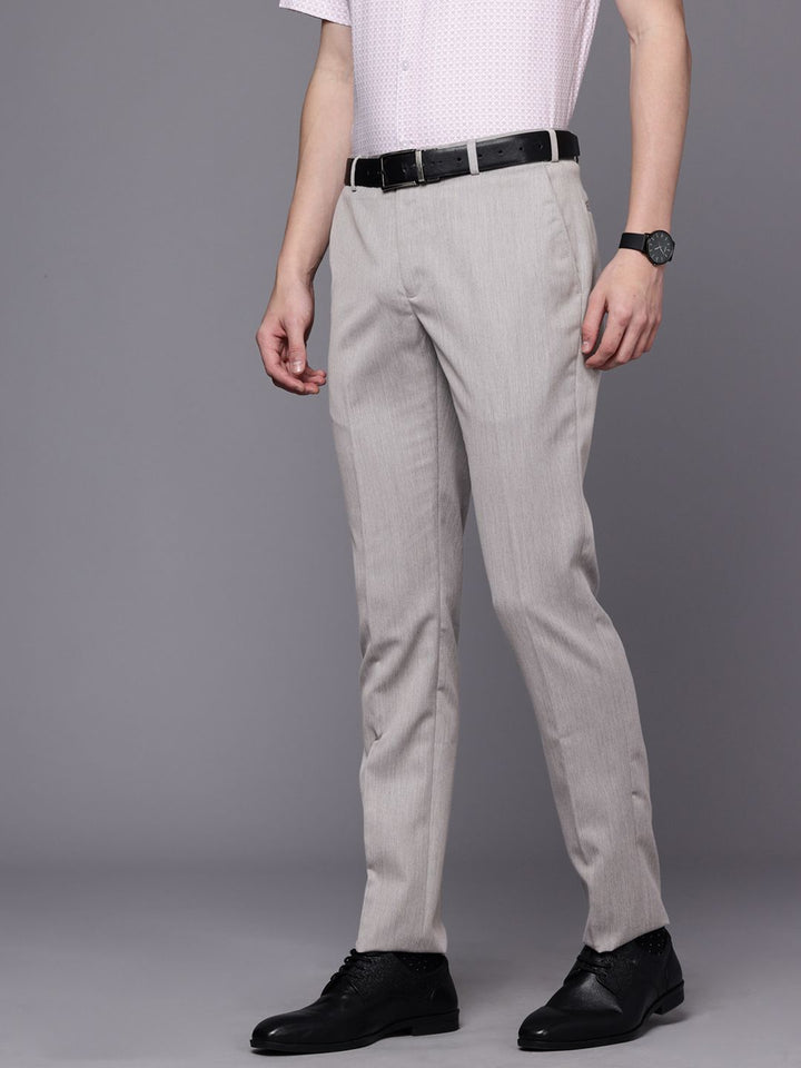 Raymond Men Slim Fit Formal Trousers