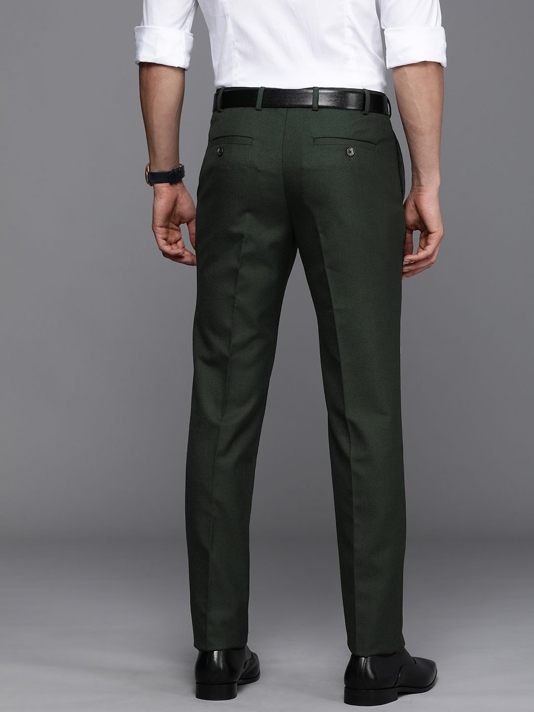 Raymond Men Slim Fit Formal Trousers