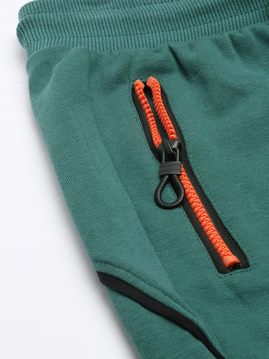 Being Human Men Mid-Rise Joggers With Side Pockets Detail